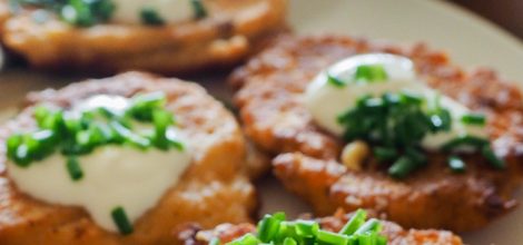 Placuszki z czerwonej soczewicy