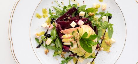 Sałatka, buraki, idole