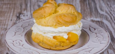 Ptysie z bitą śmietaną