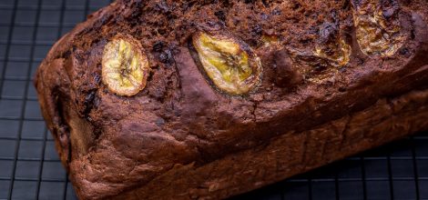 Prosty chlebek bananowy