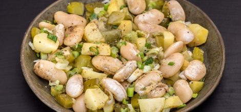 Prosta sałatka ziemniaczana