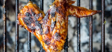 Pikantne skrzydełka z grilla