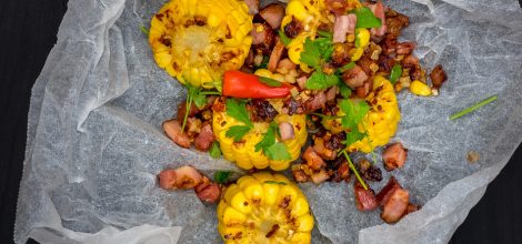 Kukurydza z boczkiem