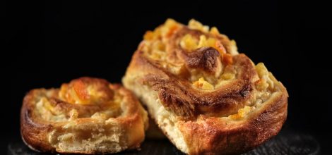 Bułeczki z kandyzowanymi pomarańczami